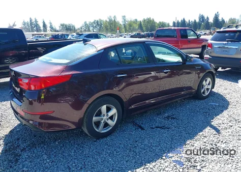 2015 Kia Optima Lx z USA, uszkodzony, nr VIN 5XXGM4A71FG438717